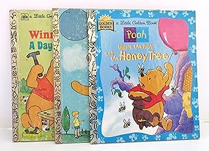 Little Golden Books: Three Winnie the Pooh Golden Books