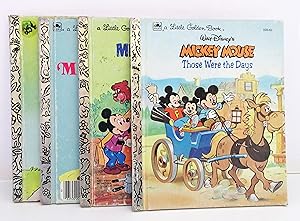 Seller image for Little Golden Books: Four Mickey Mouse Golden Books for sale by The Parnassus BookShop
