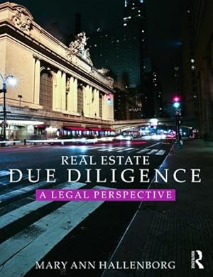 Immagine del venditore per Real Estate Due Diligence : A Legal Perspective venduto da GreatBookPrices