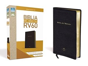 Immagine del venditore per Biblia del ministro : Reina-Valera 1960, negro, leathersoft, format ultrafino -Language: Spanish venduto da GreatBookPrices