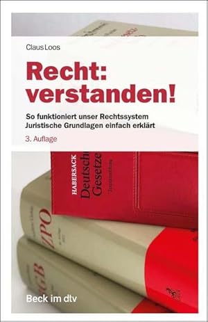 Imagen del vendedor de Recht: verstanden! a la venta por BuchWeltWeit Ludwig Meier e.K.