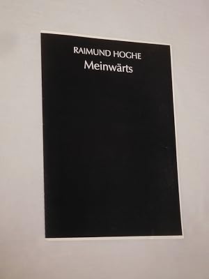 Bild des Verkufers fr Programmheft Hebbel-Theater Berlin 1995/96. MEINWRTS - EIN SOLO von und mit Raimund Hoghe. Bhne: Luca Schulte, Musik/ Gesang: Joseph Schmidt zum Verkauf von Fast alles Theater! Antiquariat fr die darstellenden Knste