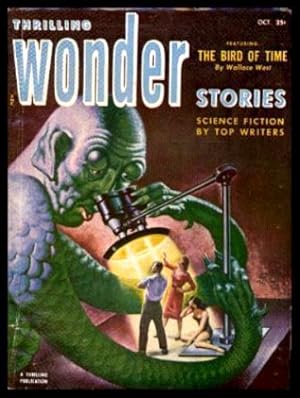 Image du vendeur pour THRILLING WONDER STORIES - Volume 41, number 1 - October 1952 mis en vente par W. Fraser Sandercombe