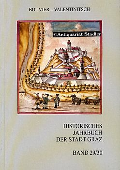 Bild des Verkufers fr Historisches Jahrbuch der Stadt Graz. Band 29/30. Herausgeg. von der Stadt Graz. zum Verkauf von Antiquariat im Kloster
