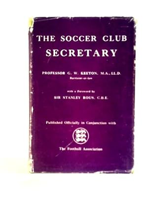 Image du vendeur pour The Soccer Club Secretary mis en vente par World of Rare Books