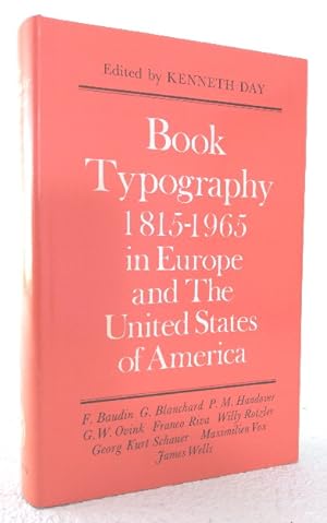 Image du vendeur pour Book Typography 1815-1965 in Europe and the United States of America mis en vente par Structure, Verses, Agency  Books