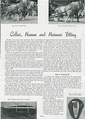 Seller image for Collar, Hames and Harness Fitting for sale by Robin Bledsoe, Bookseller (ABAA)