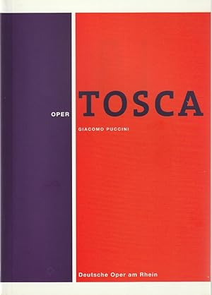 Seller image for Programmheft Giacomo Puccini TOSCA Premiere 16. Februar 2002 for sale by Programmhefte24 Schauspiel und Musiktheater der letzten 150 Jahre