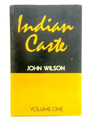 Bild des Verkufers fr Indian Caste - Volume I zum Verkauf von World of Rare Books
