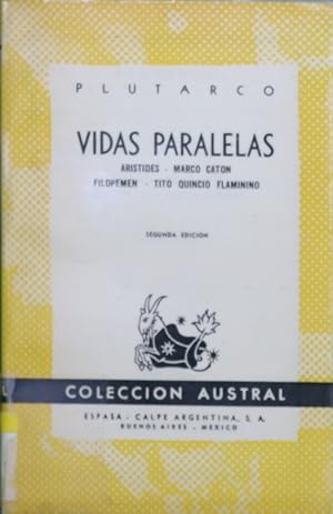 Seller image for Vidas paralelas: Aristides-Marco Catn; Filopemen-Tito Quincio Flaminino for sale by Librera Alonso Quijano