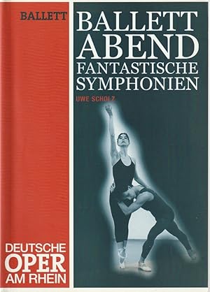 Imagen del vendedor de Programmheft BALLETT ABEND FANTASTISCHE SYMPHONIEN UWE SCHOLZ 30. Mrz 2003 Theater der Stadt Duisburg a la venta por Programmhefte24 Schauspiel und Musiktheater der letzten 150 Jahre