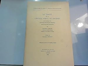 Image du vendeur pour Le Trait De La Grande Vertu De Sagesse De Nagarjuna - Tome 3, Chap Xxxi-Xlii mis en vente par JLG_livres anciens et modernes