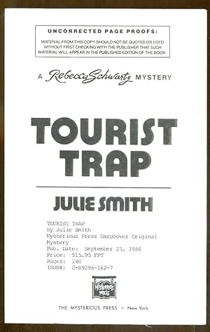 Seller image for Tourist Trap for sale by Dearly Departed Books