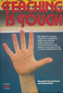 Image du vendeur pour Teaching is tough (A Spectrum book) mis en vente par Never Too Many Books