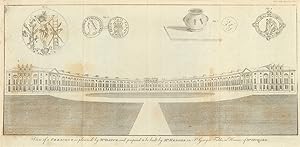 Fig 1. View of Crescent as planned by Mr Dance and proposed to be built by Mr Hedger in St. Georg...