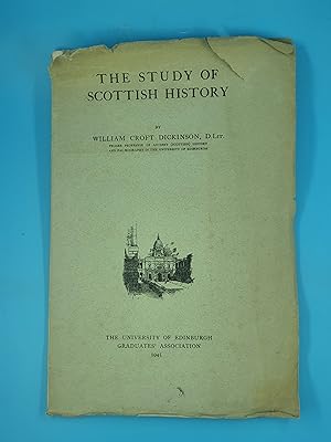 Seller image for A Study in Scottish History for sale by Nineveh Books