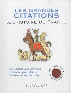 Les grandes citations de l'histoire de France - Renaud Thomazo
