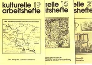 Bild des Verkufers fr Kulturelle Arbeitshefte. Heft 15-Die baltischen Lande. Von der Aufseglung bis zur Umsiedlung. Heft 19-Der Weg der Donauschwaben. Heft 21-Handreichungen fr Heimatstubenleiter. zum Verkauf von Leonardu