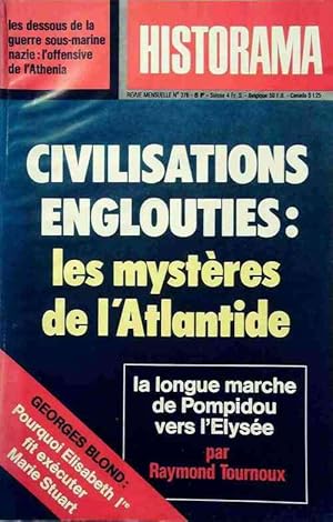 Historama n°278 : Civilisations englouties : les mystères de l'Atlantide - Collectif