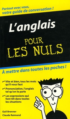 Seller image for Anglais - guide de conversation pour les nuls (l') - Gail Brenner for sale by Book Hmisphres