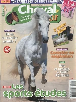 Cheval star n 237 : les sports  tudes - Collectif