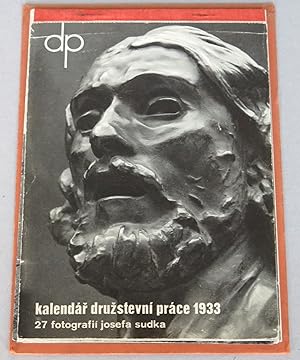 Bild des Verkufers fr Kalendar Druzstevni prace 1933 - 27 fotografii Josefa Sudka zum Verkauf von Antikvariat Valentinska