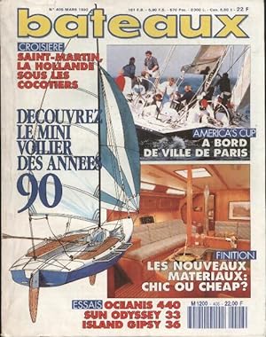 Bateaux n°406 : découvrez le mini voilier des années 90 - Collectif