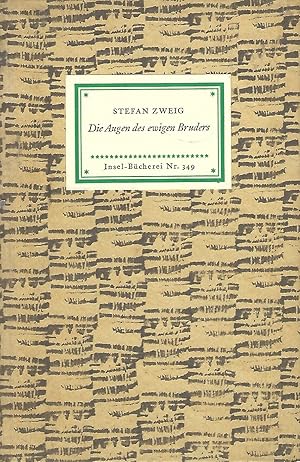 Bild des Verkufers fr Die Augen des ewigen Bruders. Eine Legende. zum Verkauf von Versandantiquariat Alraune