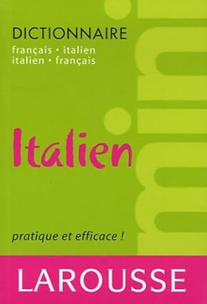 Mini francais-italien - Larousse