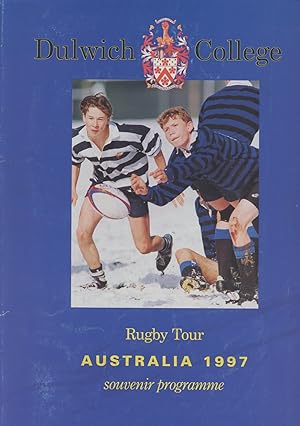 Bild des Verkufers fr DULWICH COLLEGE - RUGBY TOUR AUSTRALIA 1997 SOUVENIR PROGRAMME zum Verkauf von Sportspages