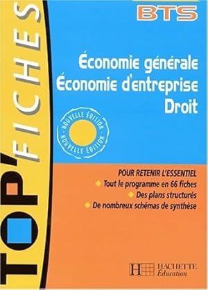 Economie g n rale  conomie d'entreprise droit BTS - Philippe Senaux