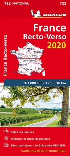 France - recto-verso 2020 - Michelin