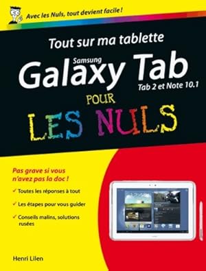 Tout sur ma tablette Samsung Galaxy (tab 2 et note 10.1) pour les nuls - Paul Durand Degranges