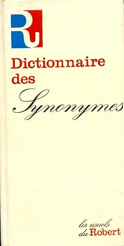 Immagine del venditore per Dictionnaire des synonymes - Henri Bertaud du Chazaud venduto da Book Hmisphres
