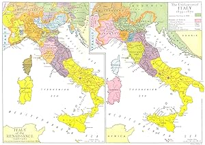 Italy of the Renaissance (1400-1500); The Unification of Italy (1859-1870)