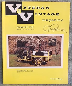 Seller image for V & V Veteran & Vintage Magazine February 1967 Volume 11 Number 6 for sale by Argyl Houser, Bookseller