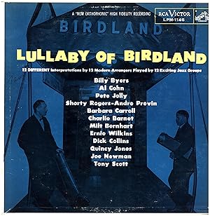 Bild des Verkufers fr Lullaby of Birdland / 12 Different interpretations by 12 Modern Arrangers Played by 12 Exciting Jazz Groups zum Verkauf von Cat's Curiosities