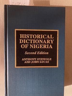 Historical Dictionary of Nigeria. Second Edition.