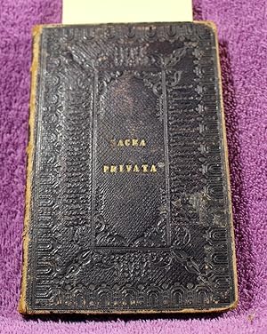SACRA PRIVATA The Meditations and Prayers of the Right Reverend Thomas Wilson, D.D.