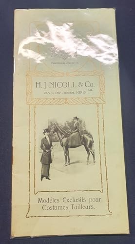 Catalogue Nicoll and Co. - Modèles féminins Amazones Sports Tailleurs vers 1890