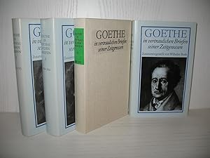 Image du vendeur pour Goethe in vertraulichen Briefen seiner Zeitgenossen: Band 1 bis 3. I.: 1749-1793; II.: 1794-1816; III.: 1817-1832; mis en vente par buecheria, Einzelunternehmen