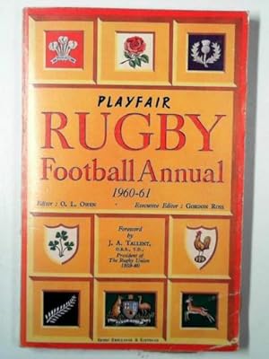 Image du vendeur pour Playfair Rugby football annual 1960-61 mis en vente par Cotswold Internet Books