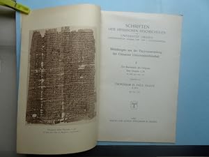 Mitteilungen aus der Papyrussammlung der Giessener Universitätsbibliothek II - Ein Bruchstück des...