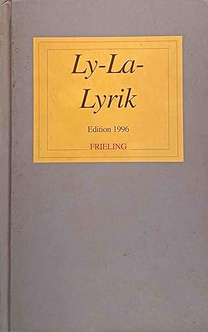 Ly- La- Lyrik. Edition 1996