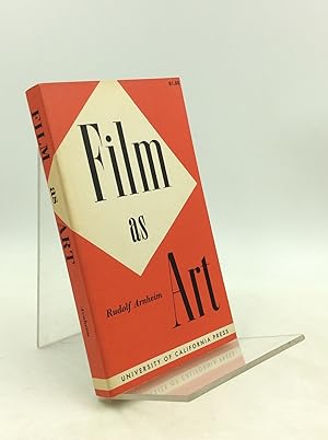 Imagen del vendedor de FILM AS ART a la venta por Kubik Fine Books Ltd., ABAA