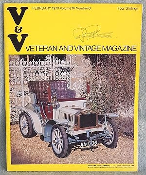 Seller image for V & V Veteran and Vintage Magazine February 1970 Volume 14 Number 6 for sale by Argyl Houser, Bookseller