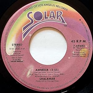 Bild des Verkufers fr Amnesia / You're The One For Me [7" 45 rpm Single] zum Verkauf von Kayleighbug Books, IOBA