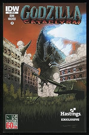 Seller image for Godzilla Cataclysm 1 RE Hasting Exclusive Variant Comic Biollante Mothra Gojira for sale by CollectibleEntertainment