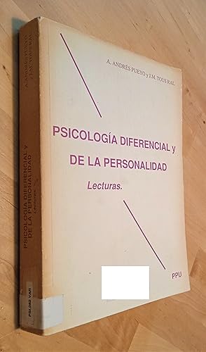 Imagen del vendedor de Psicologa diferencial y de la personalidad. Lecturas a la venta por Llibres Bombeta