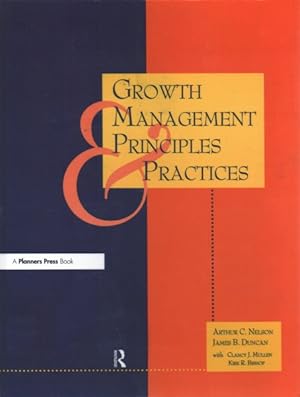 Seller image for Growth Management Principles and Practices for sale by GreatBookPricesUK